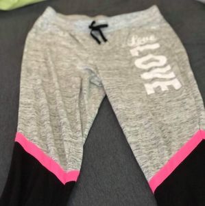 Grey sweatpants